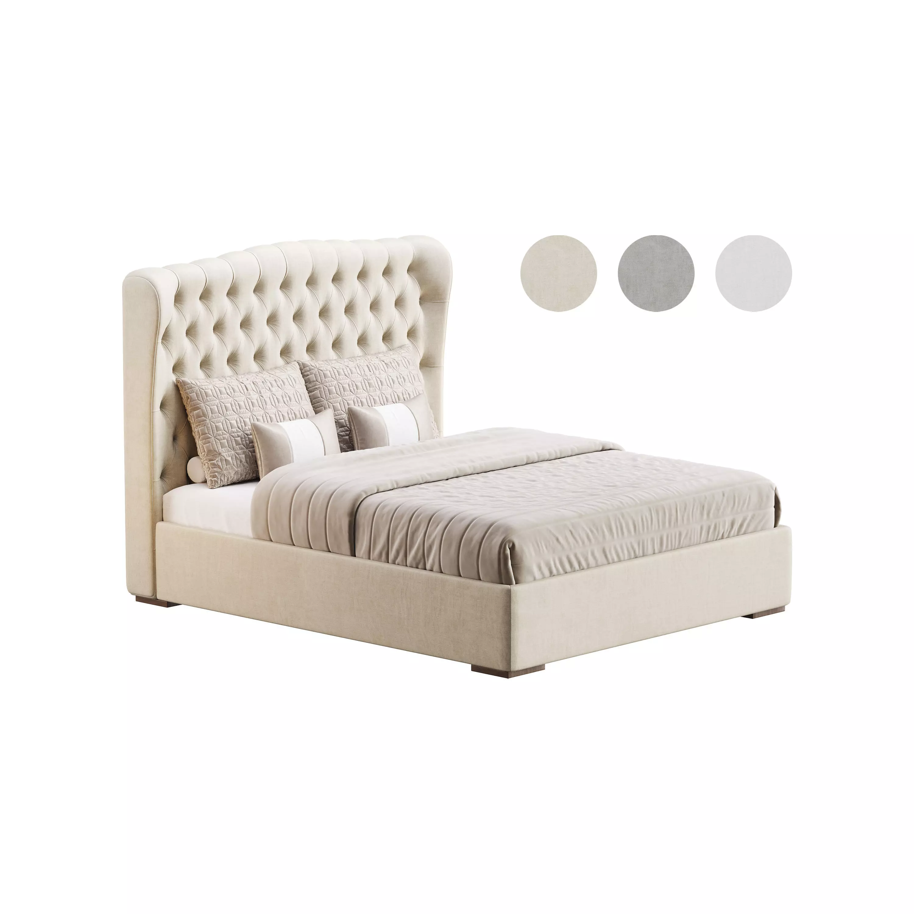 Delavega Bed  K9 3D model_0