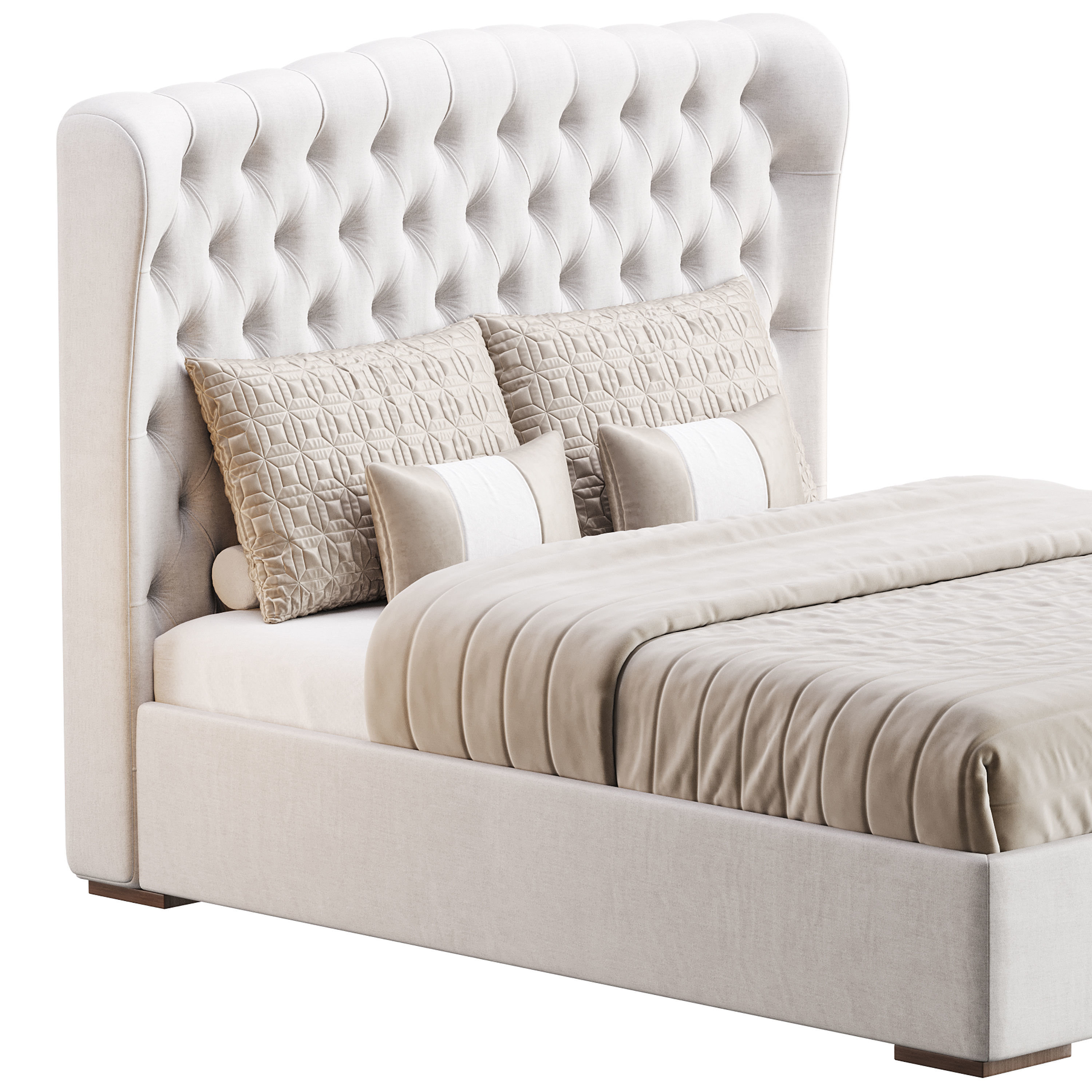 Delavega Bed  K9 3D model_11