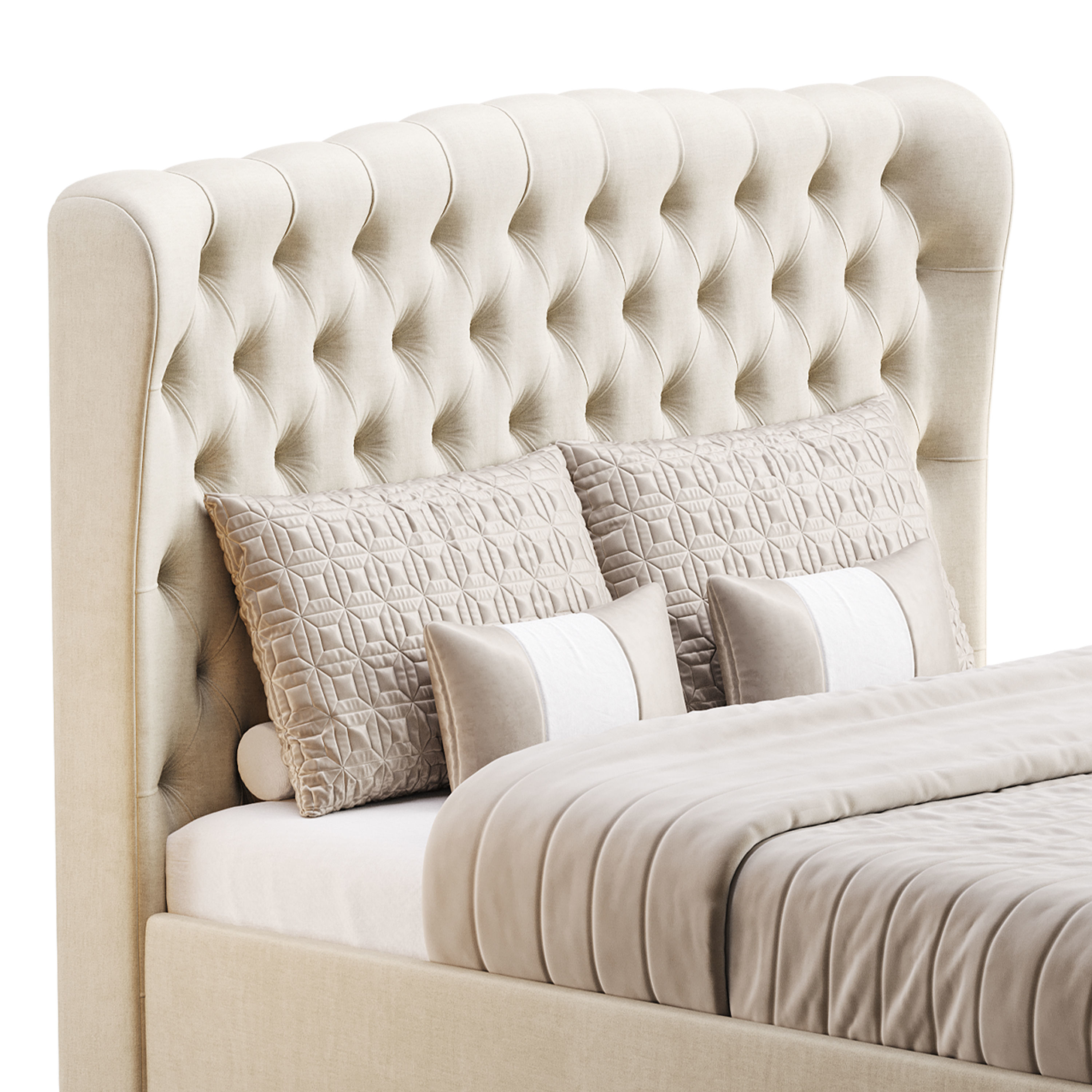 Delavega Bed  K9 3D model_10