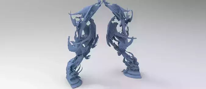 Elite mansion gateway 1 3D model