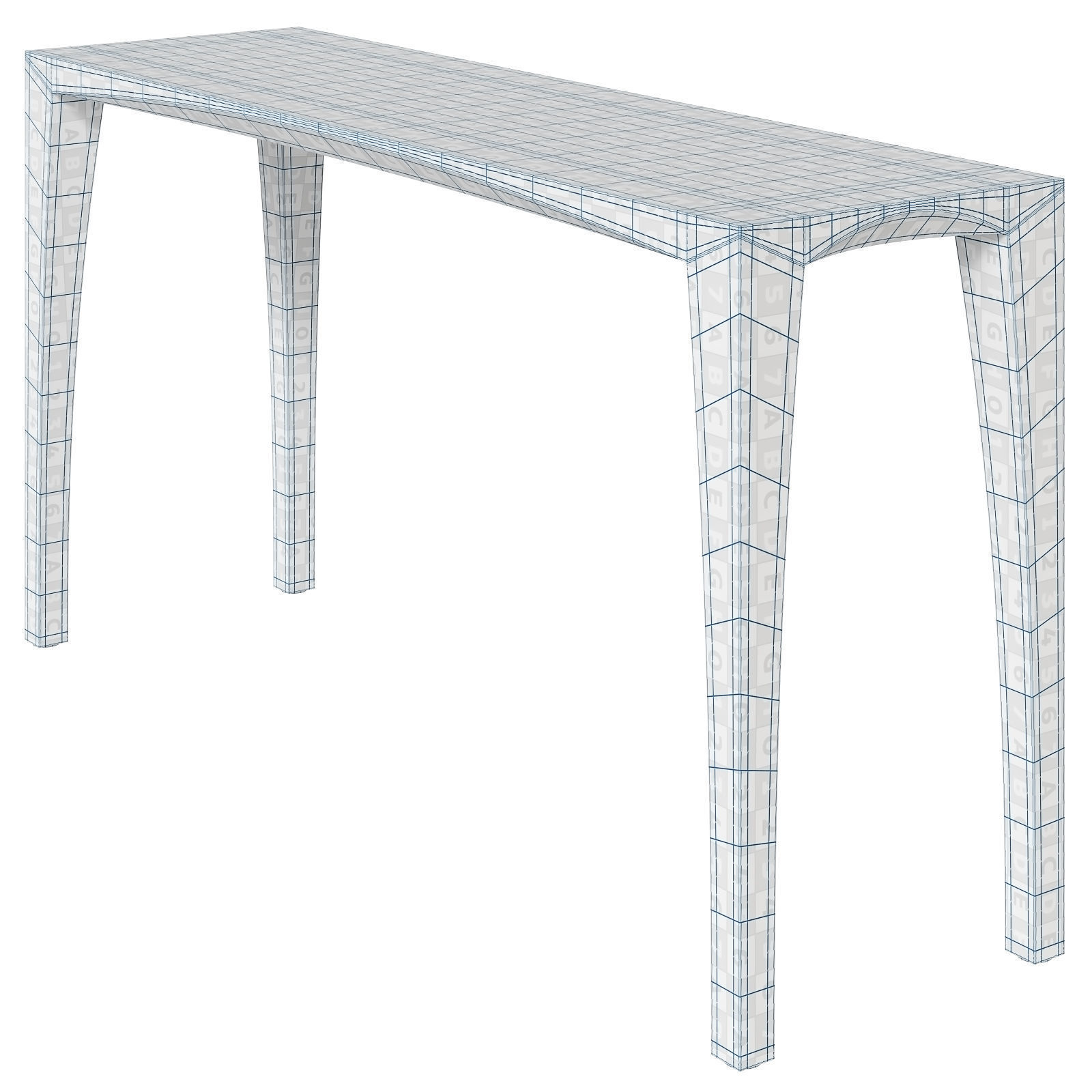 Great Dane Johansen console 3D model_7