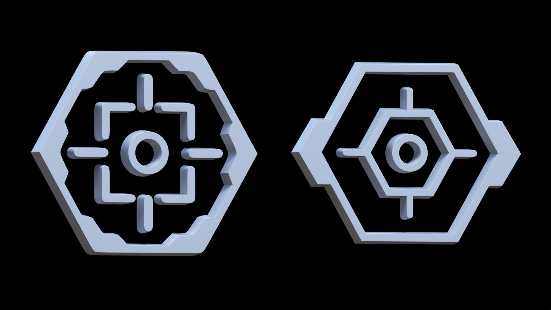 Sci-fi Hologram Base Mesh Vol 3 3D model_30