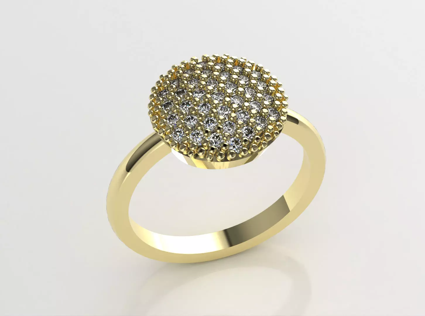 Ring - Stones Free 3D print model