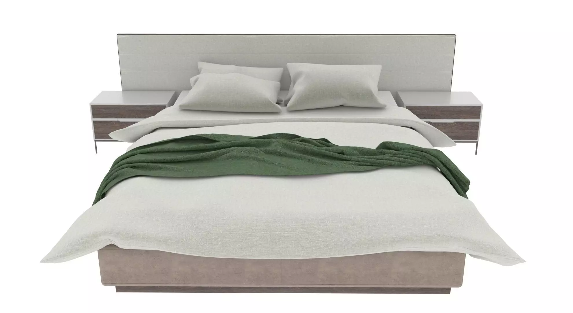 Minimalist Bed Free 3D model