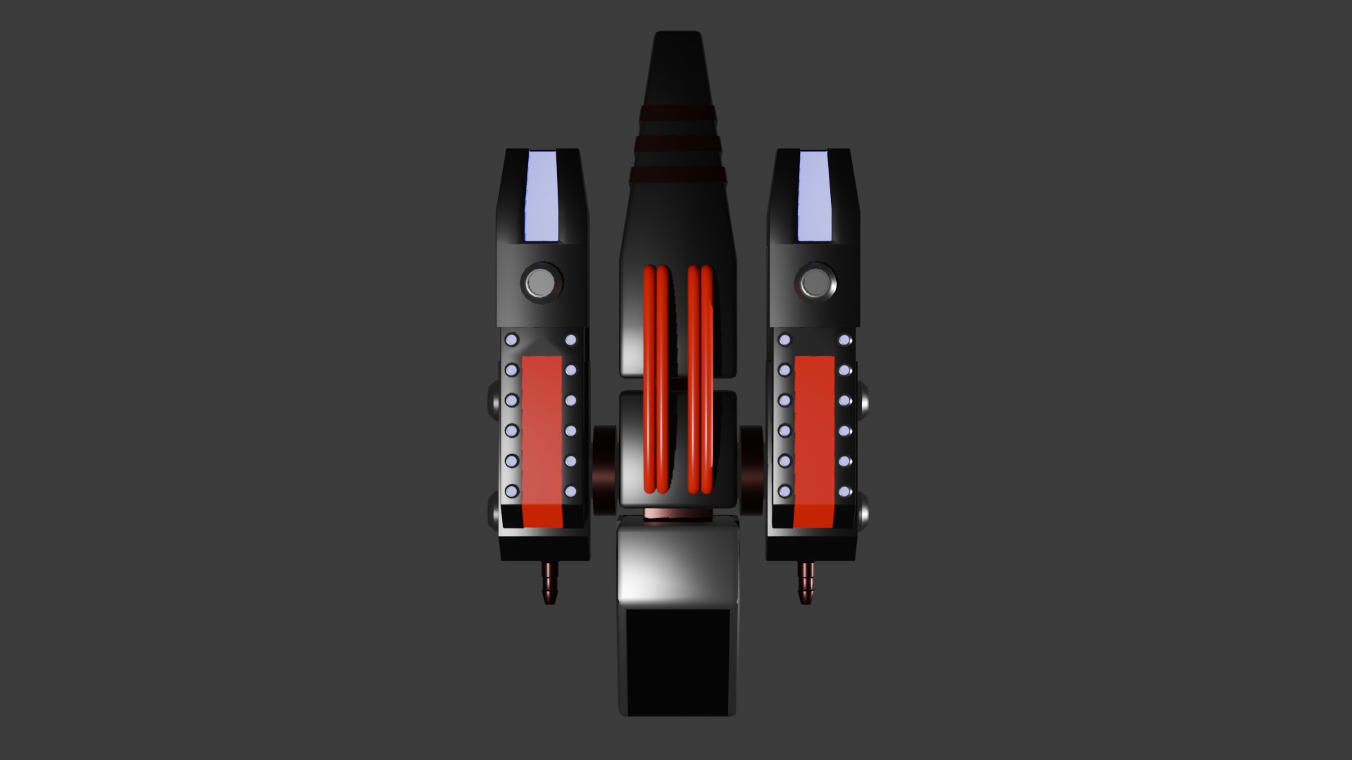 Wasp Mining Spaceship 3D model_2