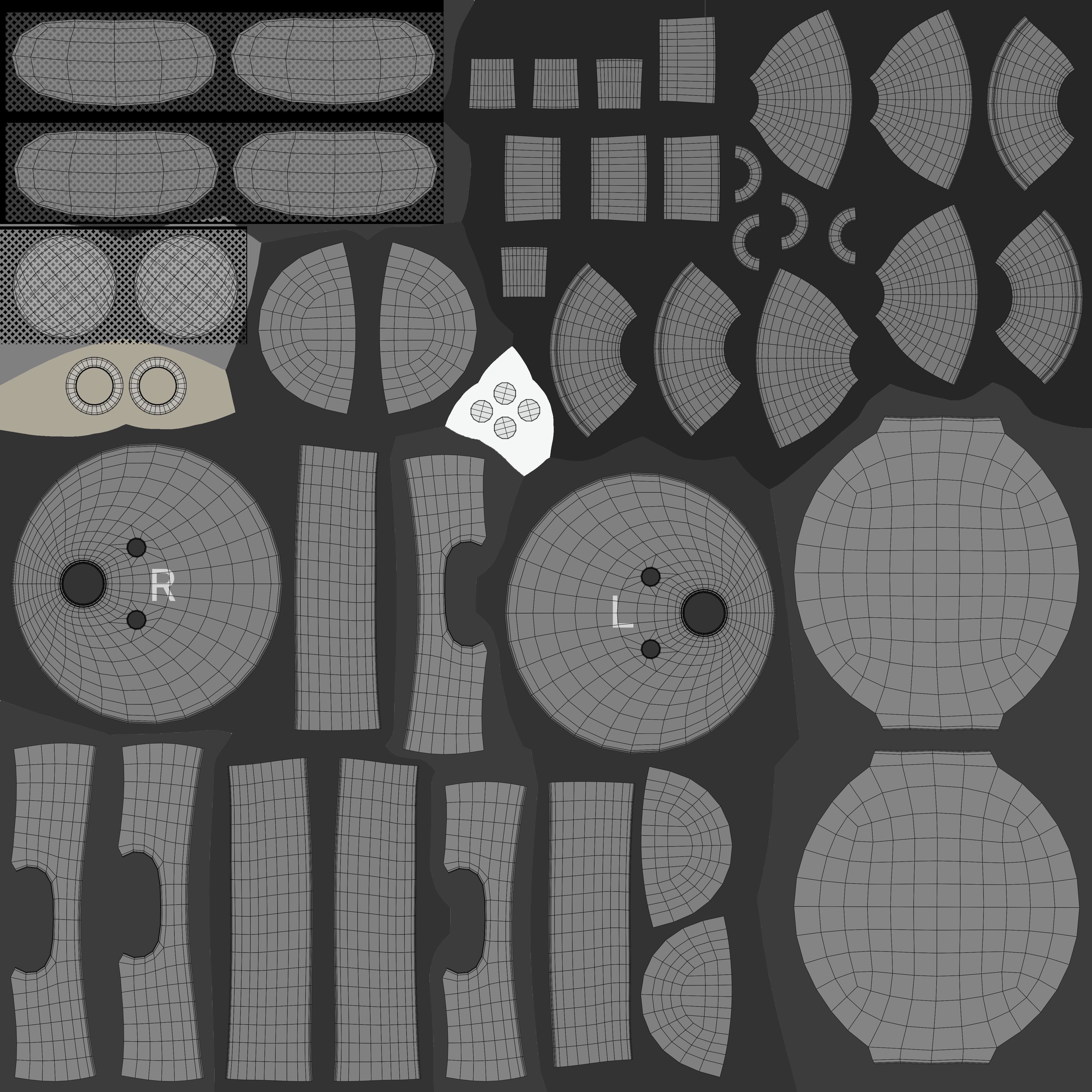 Google Pixel Buds Pro 2 Hazel Low-poly 3D model_6