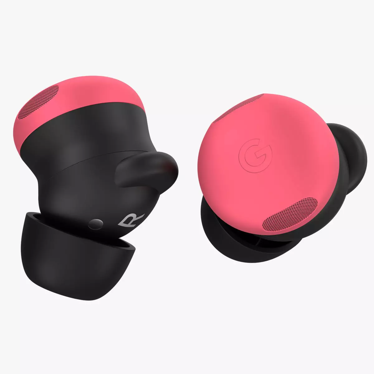 Google Pixel Buds Pro 2 Peony Low-poly 3D model_0