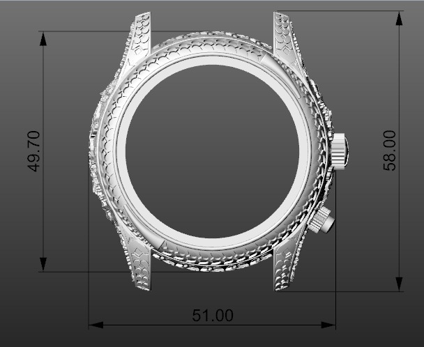 Vacheron Constantin Les Cabinotiers - Watch Fram Case 3D print model_15