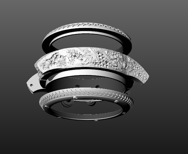 Vacheron Constantin Les Cabinotiers - Watch Fram Case 3D print model_13