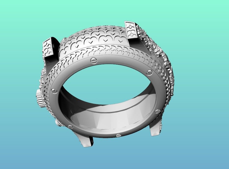 Vacheron Constantin Les Cabinotiers - Watch Fram Case 3D print model_17