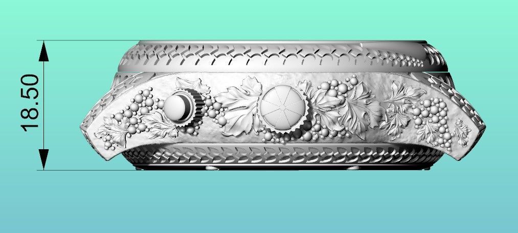 Vacheron Constantin Les Cabinotiers - Watch Fram Case 3D print model_16