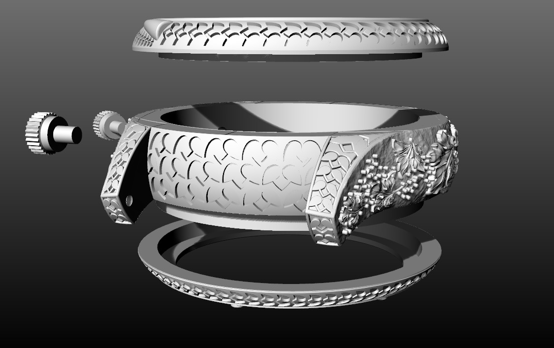 Vacheron Constantin Les Cabinotiers - Watch Fram Case 3D print model_14