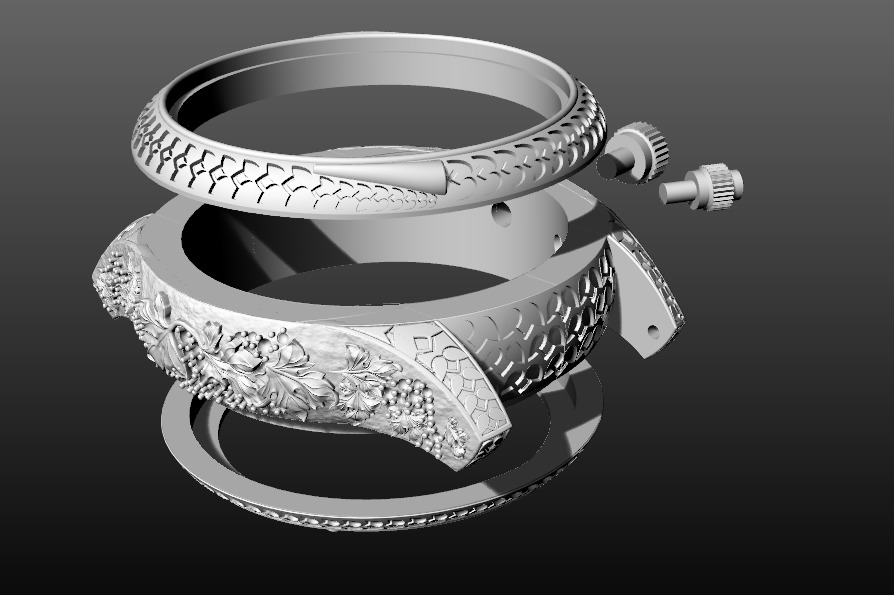 Vacheron Constantin Les Cabinotiers - Watch Fram Case 3D print model_12
