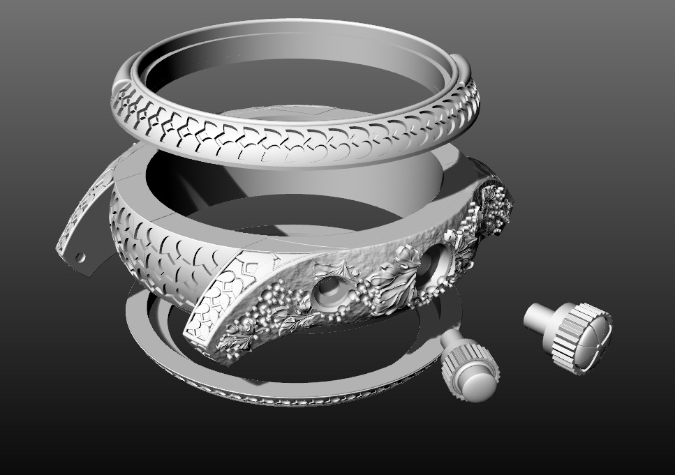 Vacheron Constantin Les Cabinotiers - Watch Fram Case 3D print model_11