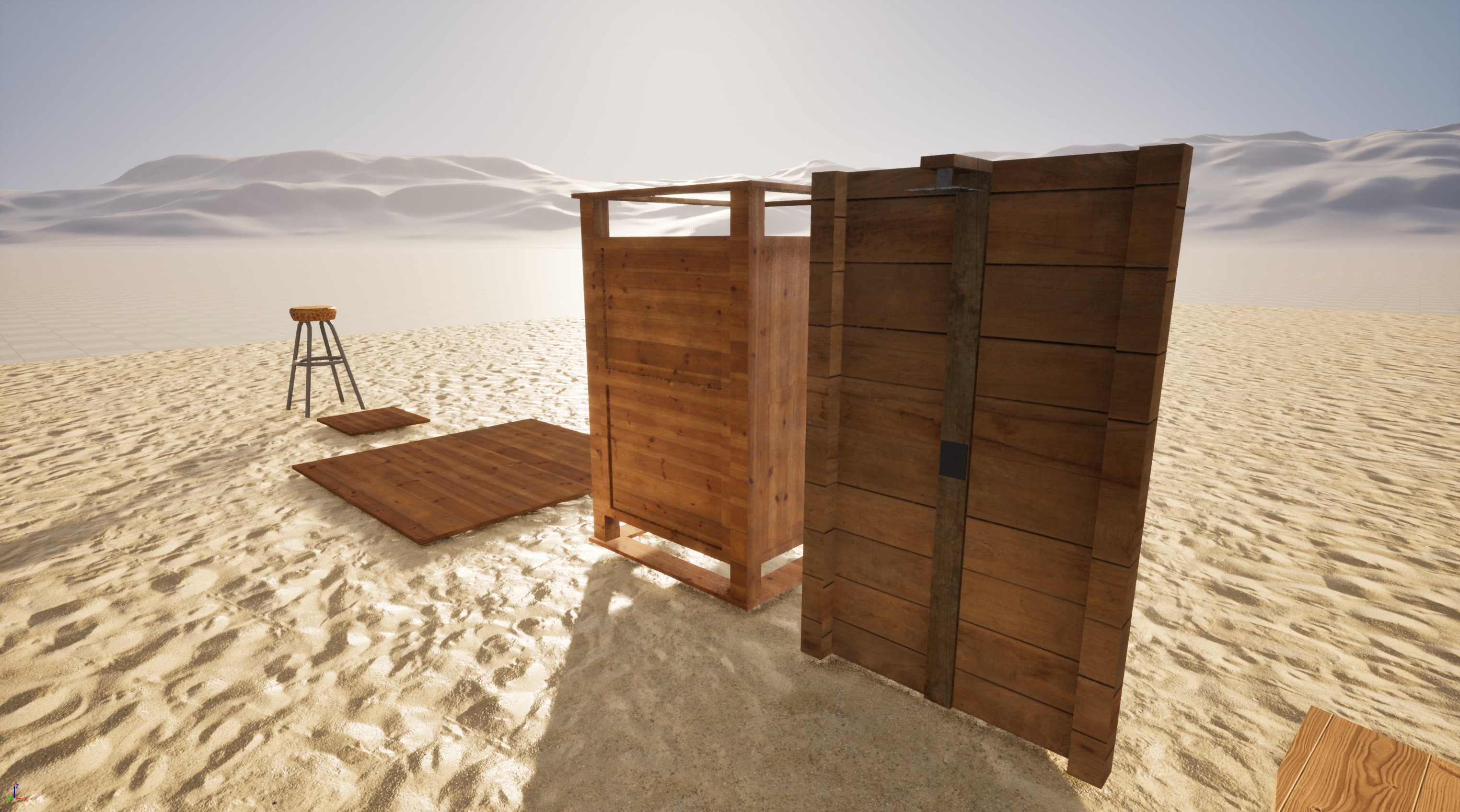 Beach Environment Pack Low-poly 3D model_4