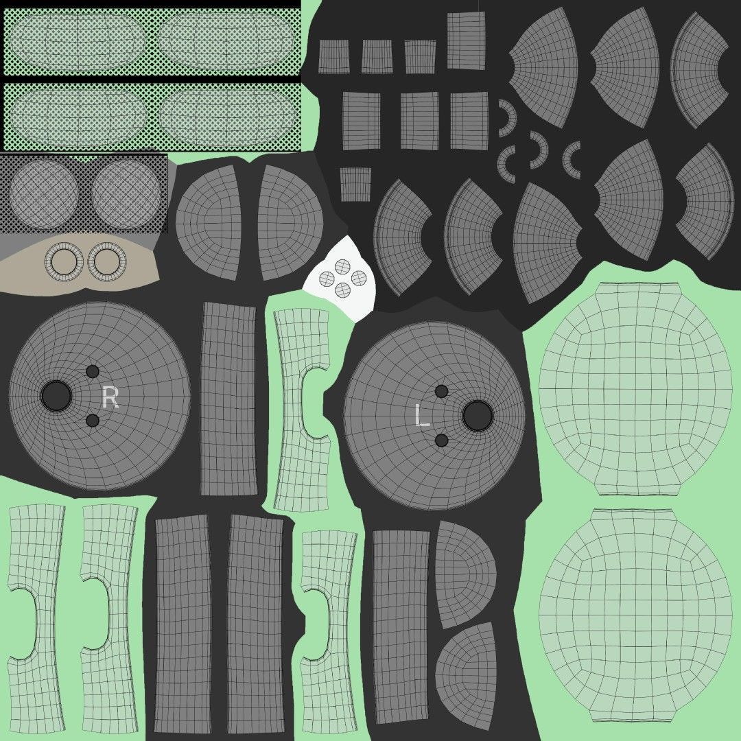 Google Pixel Buds Pro 2 Low-poly 3D model_25