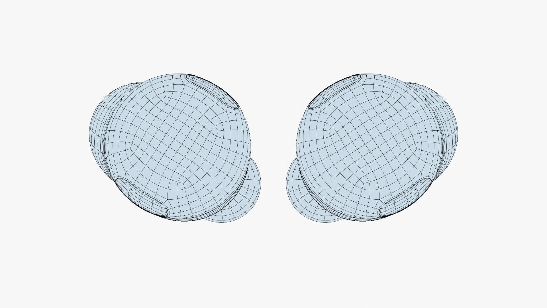 Google Pixel Buds Pro 2 Low-poly 3D model_29