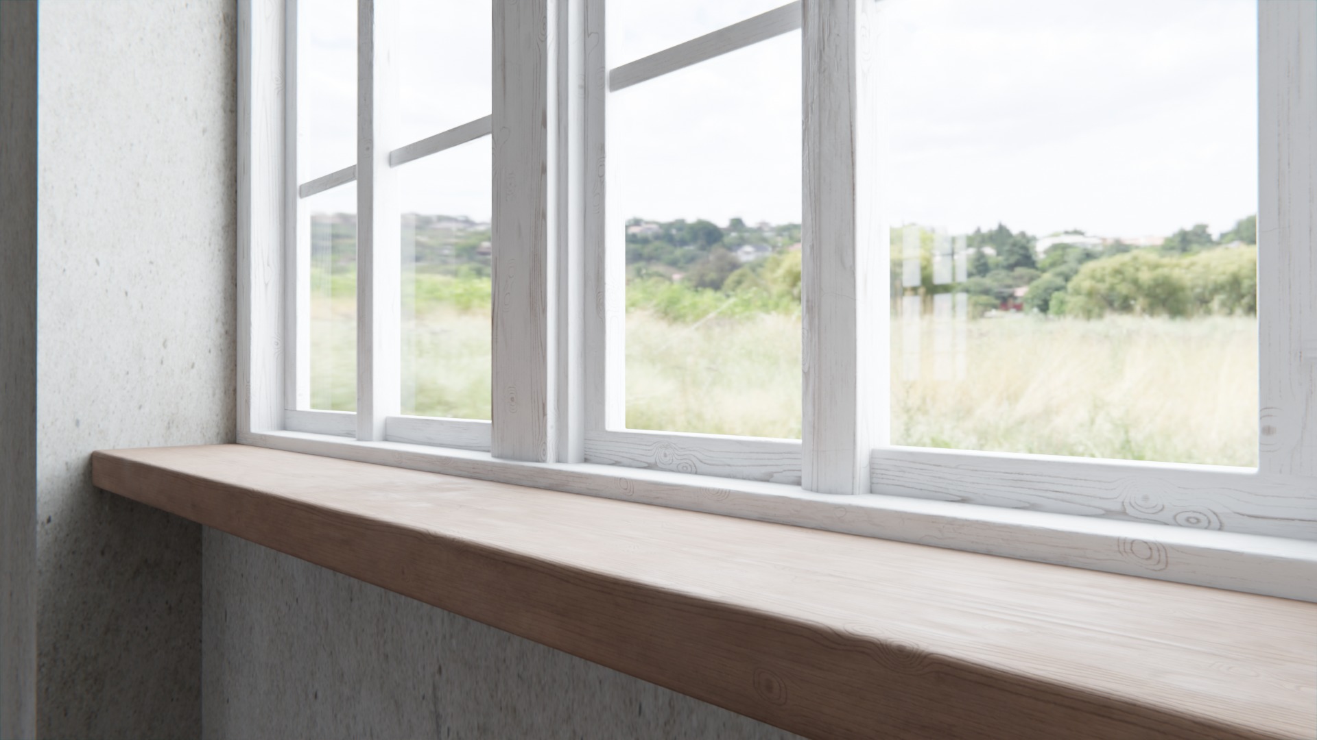 Old building interior 3D model_8