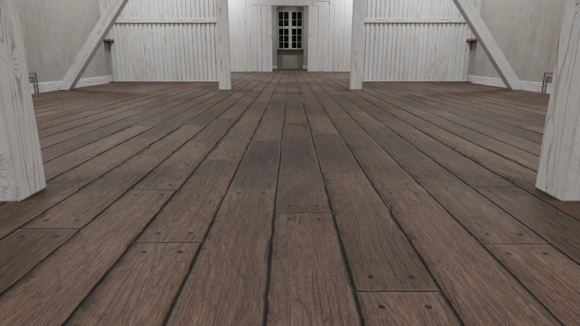 Old building interior 3D model_16