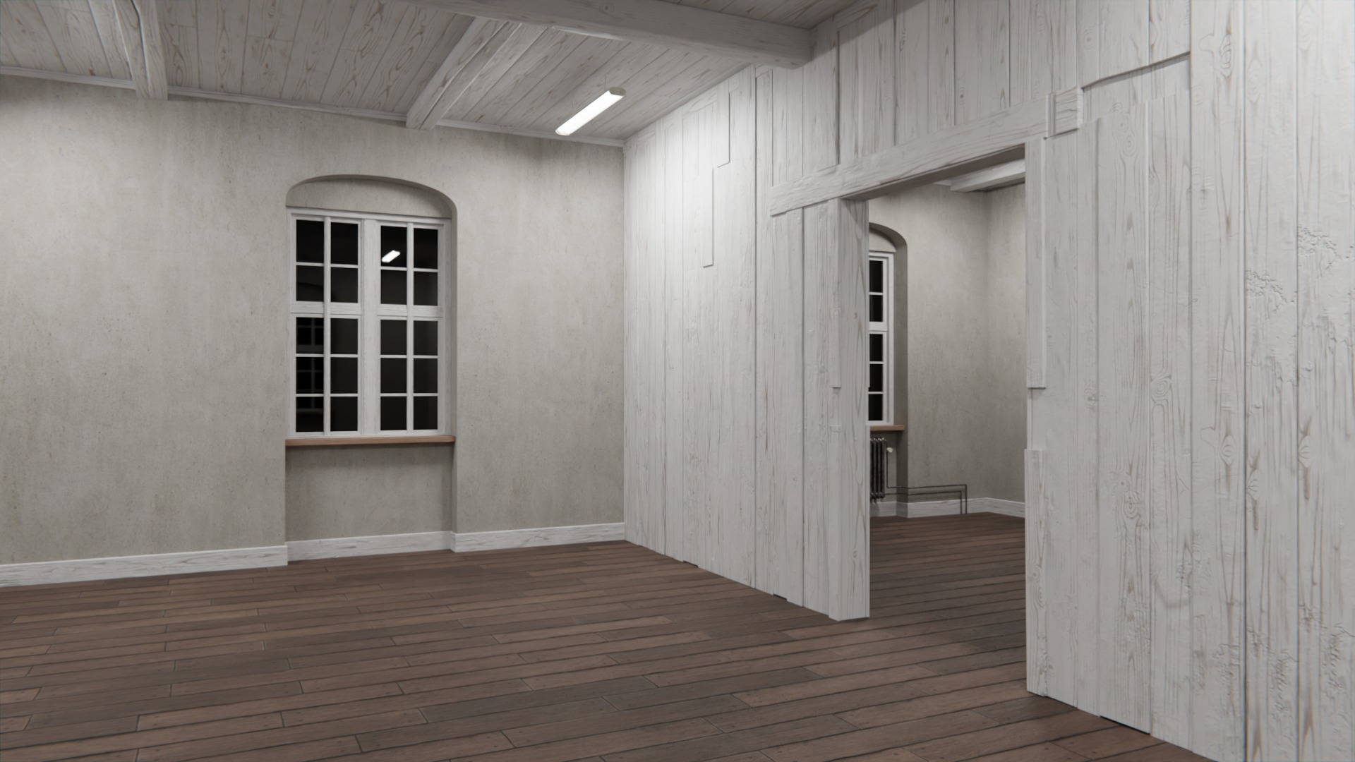 Old building interior 3D model_14