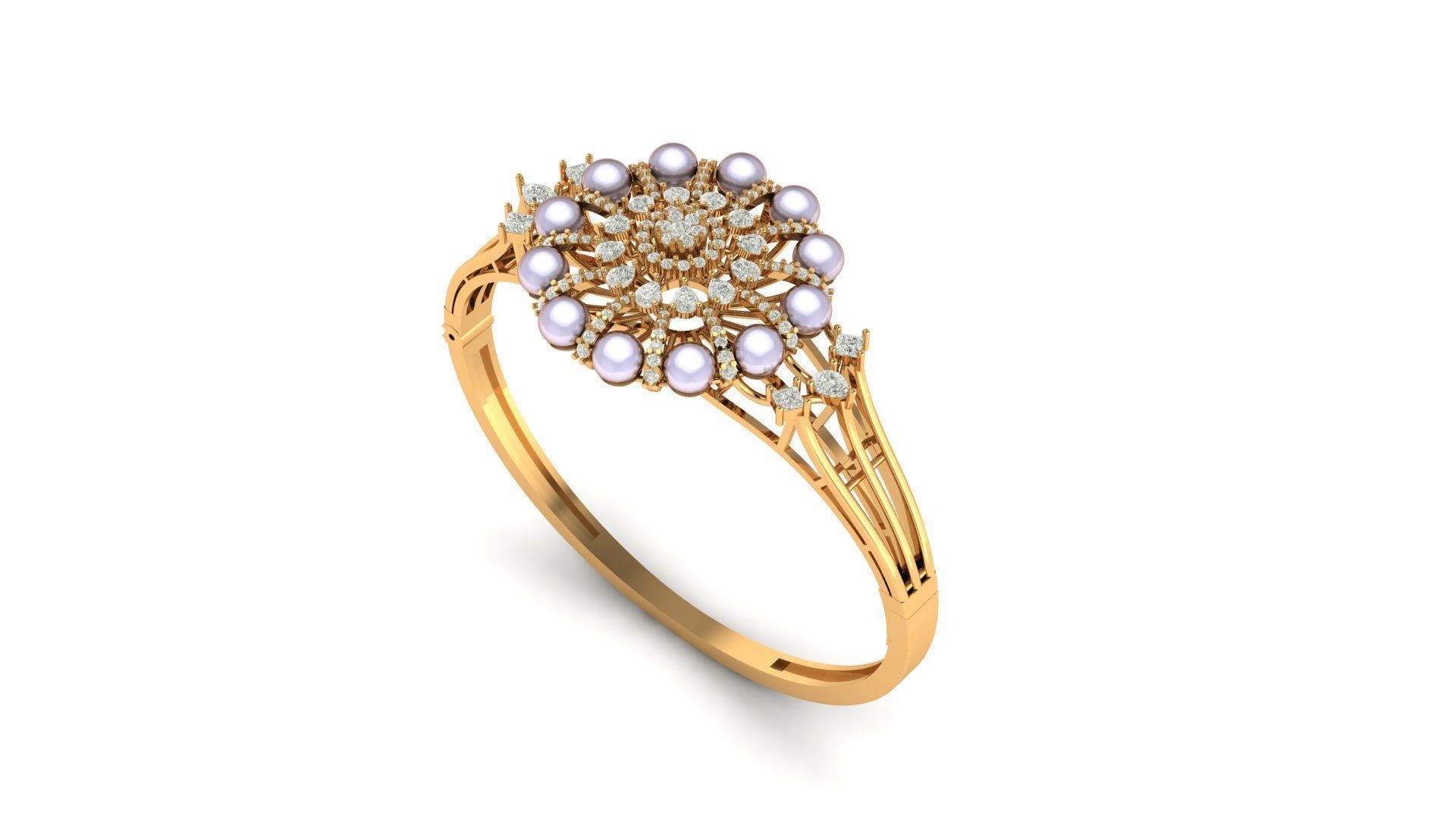 braclate 3D print model_1