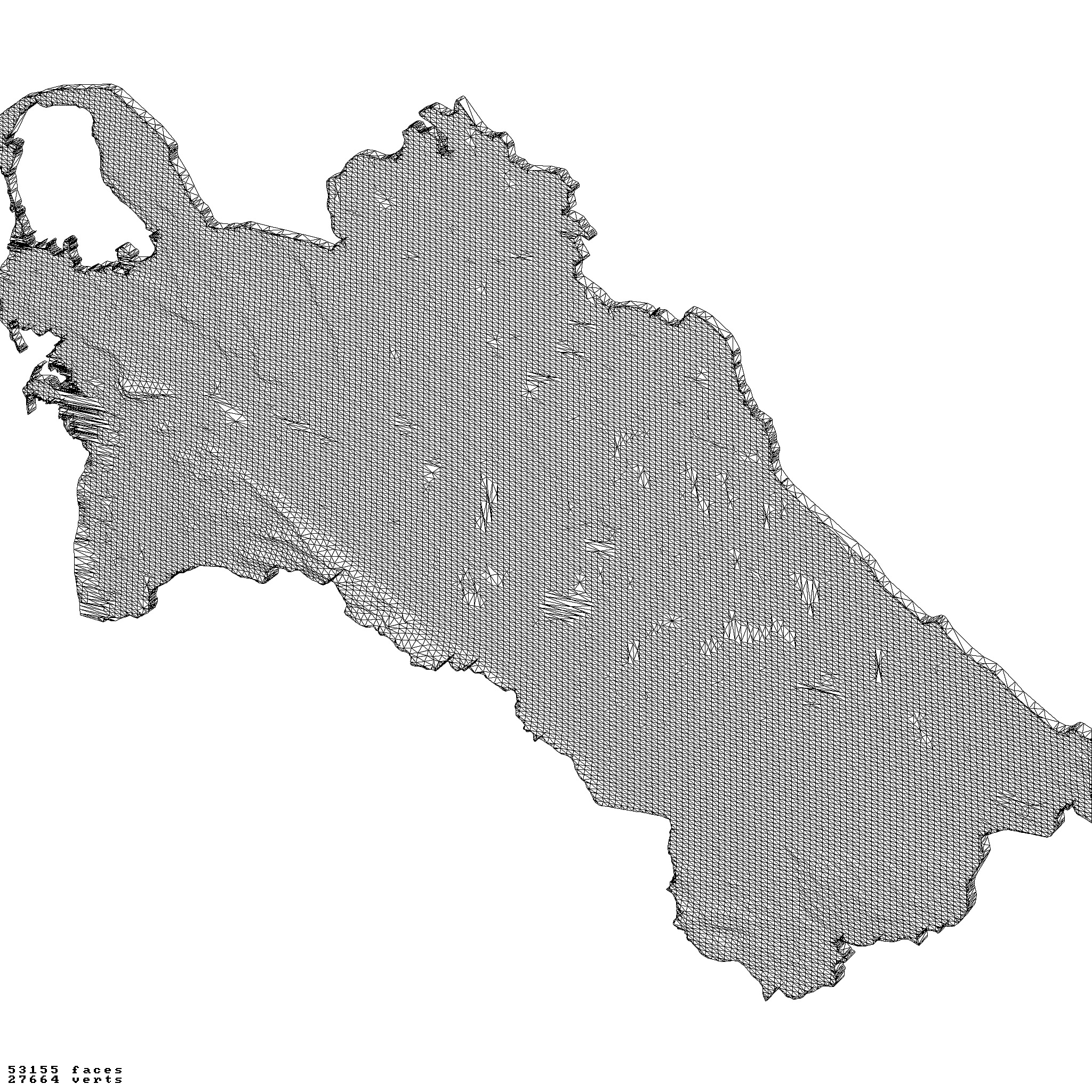 Turkmenistan relief maps topography collection 3D print model_1