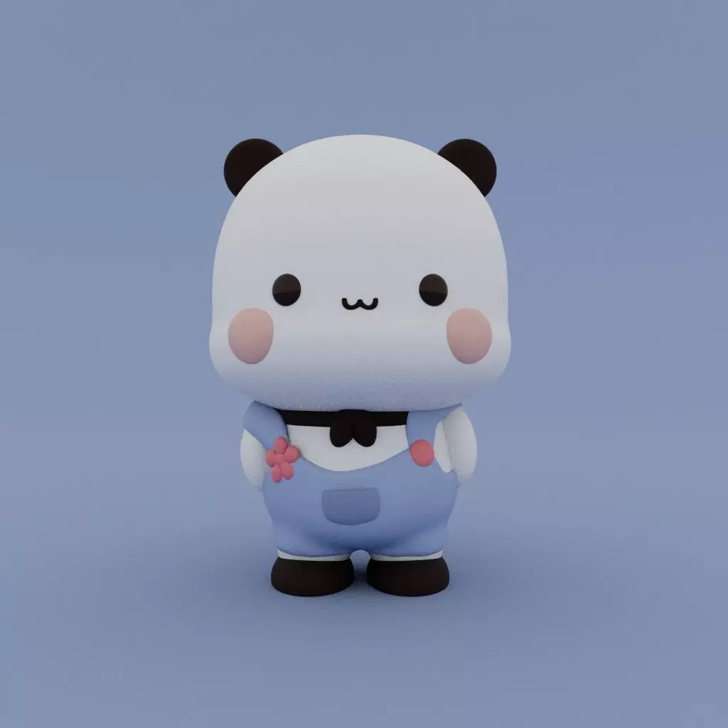 Kawaii Panda 3D print model_0