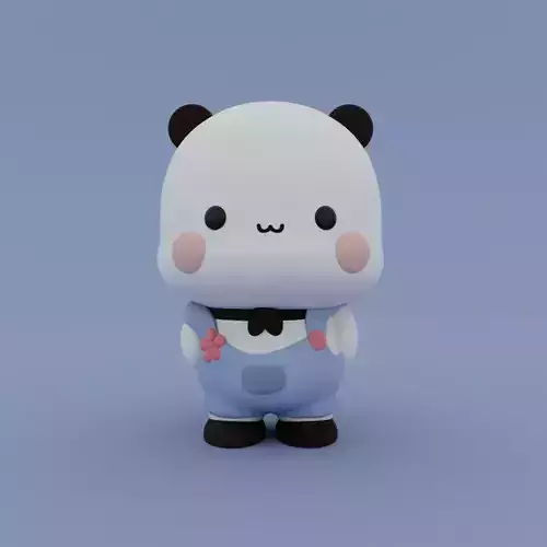 Kawaii Panda 3D print model