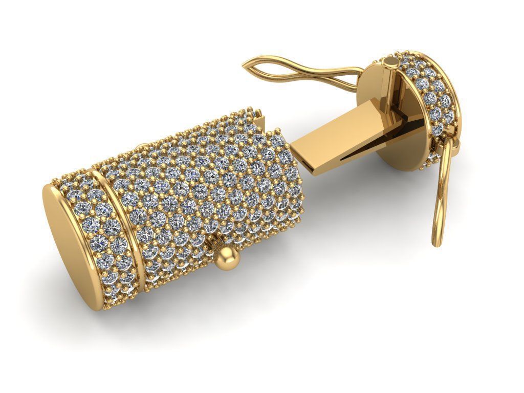 10 MM - Round Lock for Chain 3D print model_4