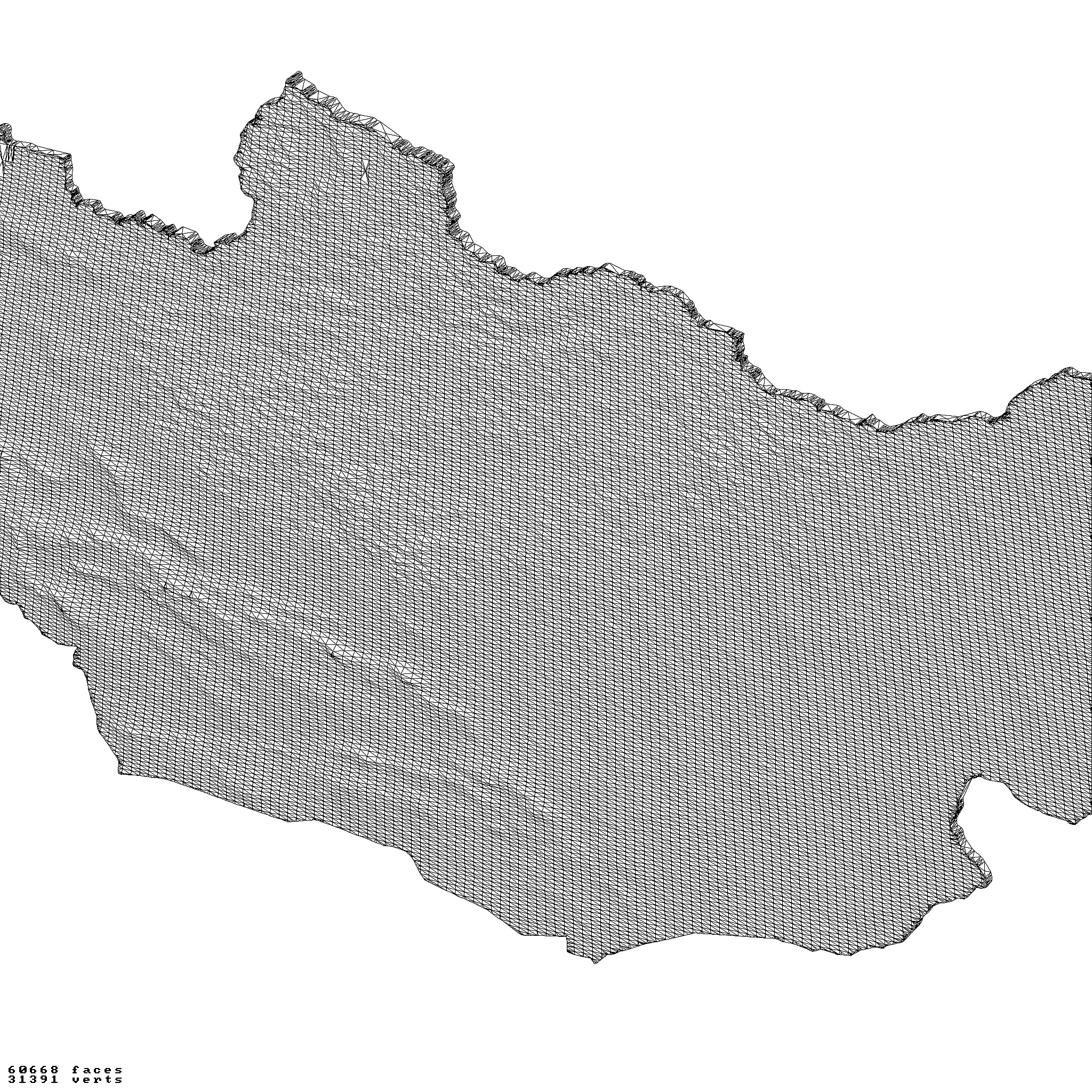 Mongolia topography relief maps 3D print model_2