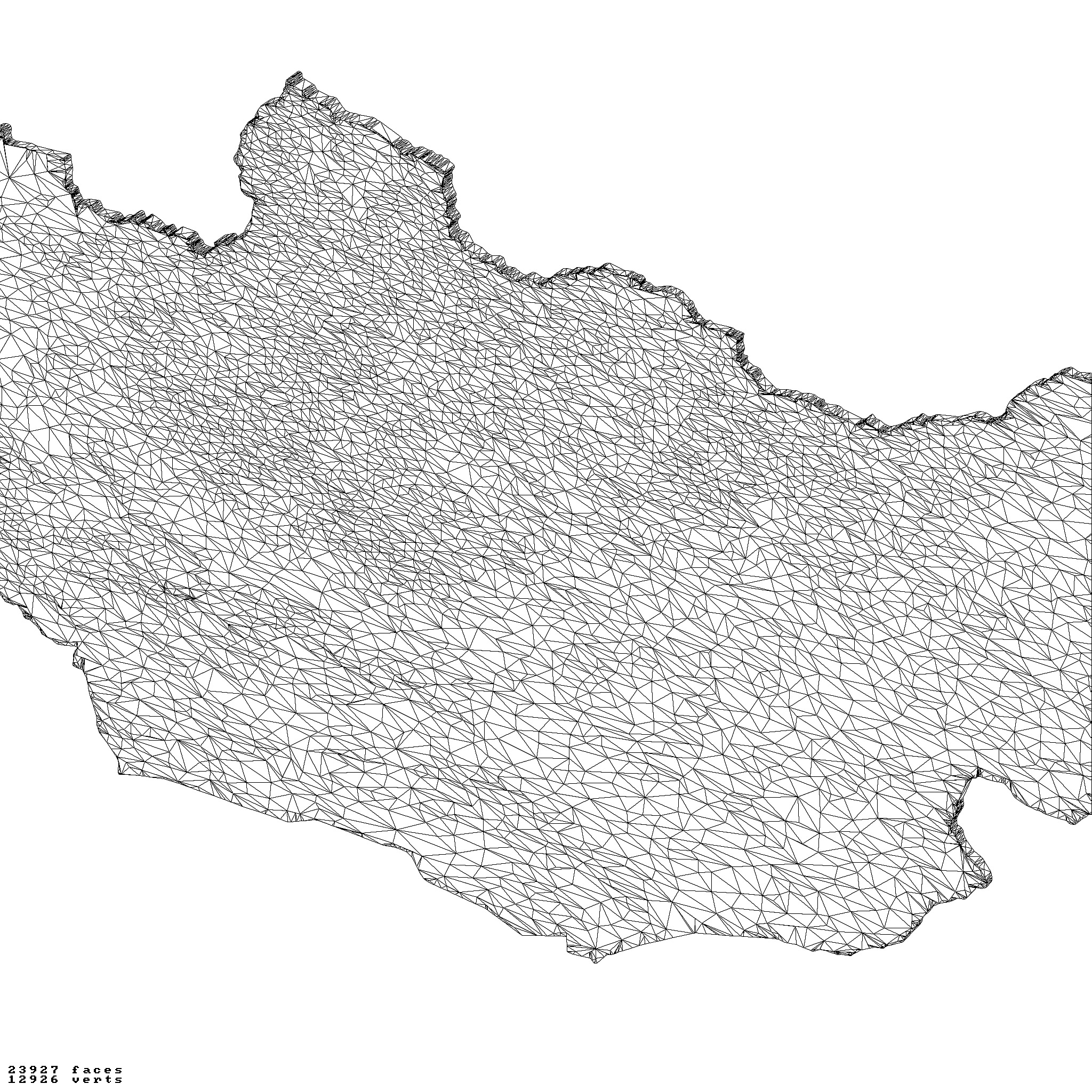 Mongolia topography relief maps 3D print model_9