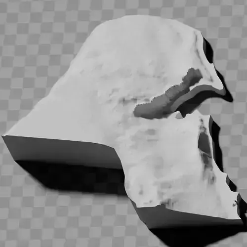 Kuwait topography relief map collection 3D print model