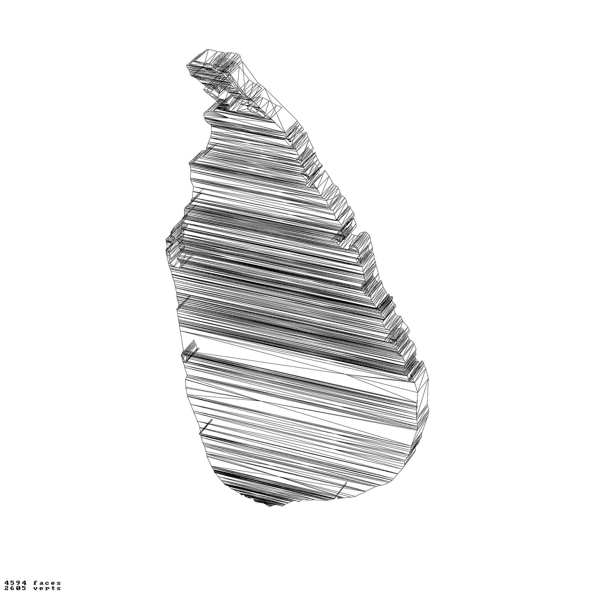 Sri Lanka topography raised relief maps collection 3D print model_5