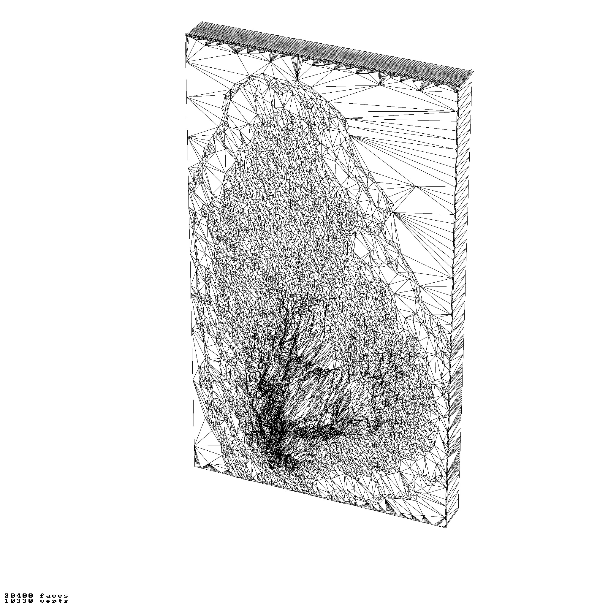 Sri Lanka topography raised relief maps collection 3D print model_8