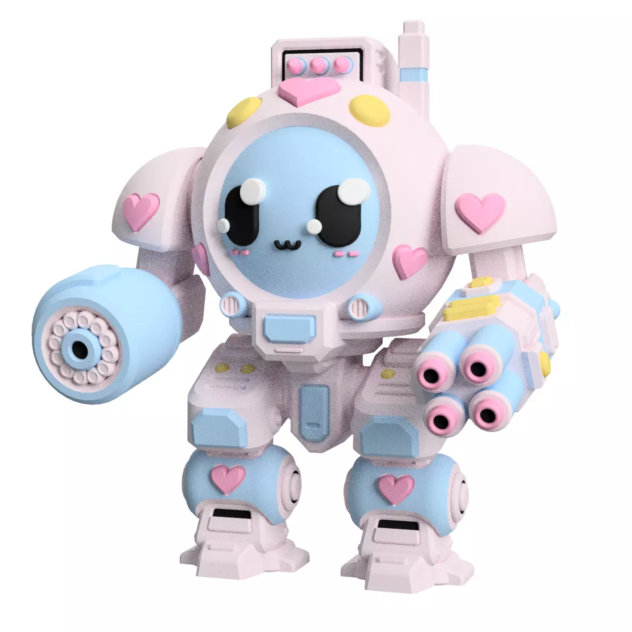 UWU Strike Force Heartbreaker Miniature for Tabletop games Free 3D print model