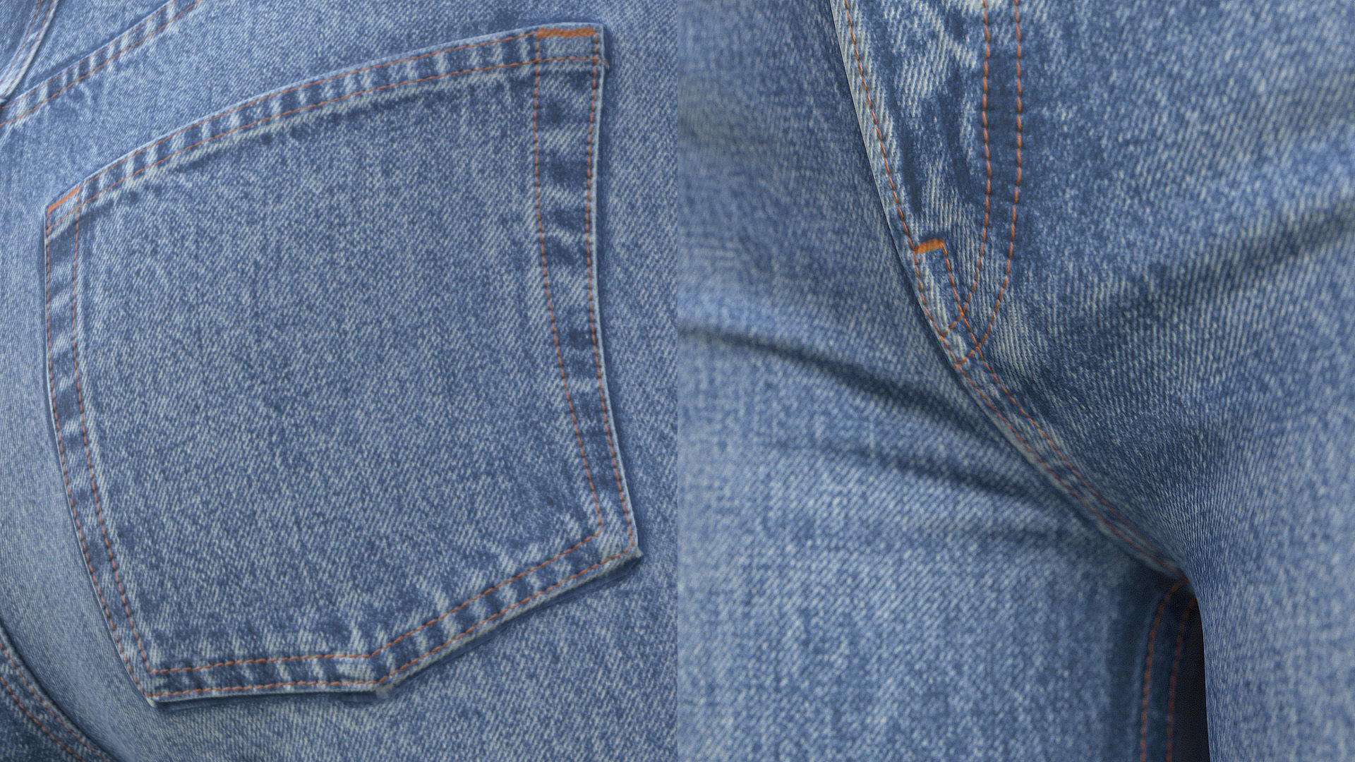 Jeans 96 - All MH Bodies and UE5 Skeletons - Rigged Low-poly 3D model_15