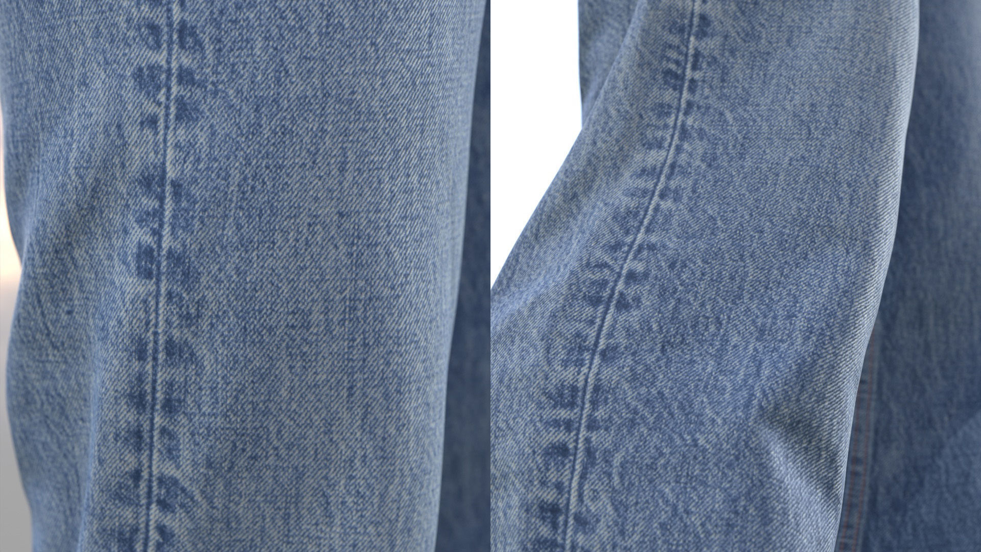 Jeans 96 - All MH Bodies and UE5 Skeletons - Rigged Low-poly 3D model_14