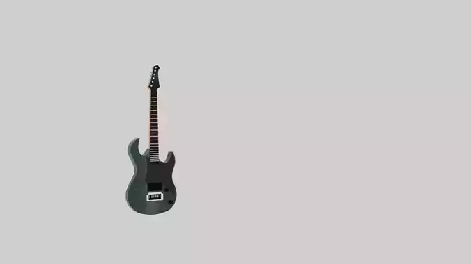 Yamaha Pacifica Electric Guitar 3D Model