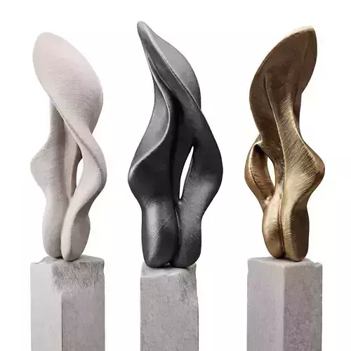 Helix tongue art sculpture