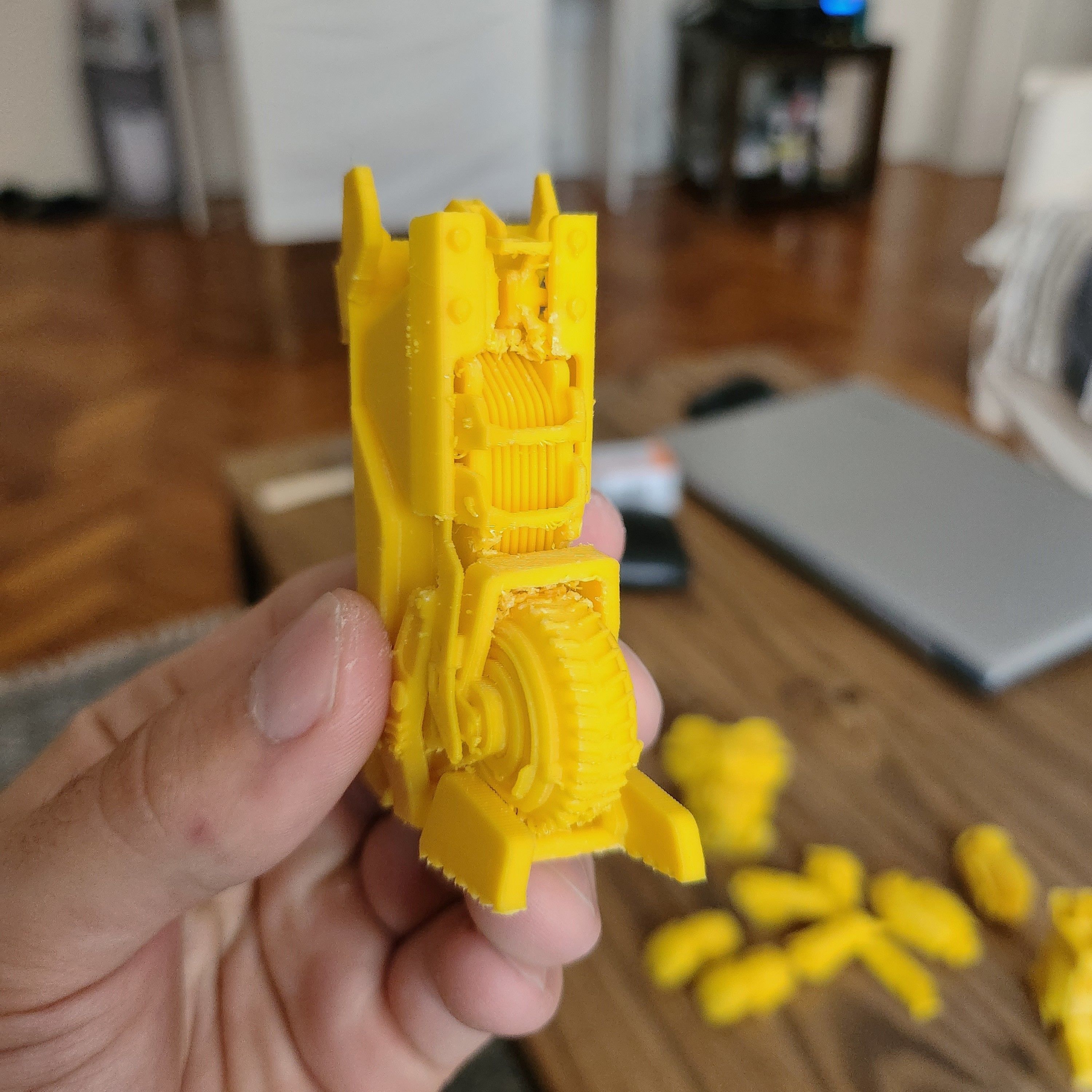 Transformers Off Road Jeep Bumblebee 3D print model 3D print model_9