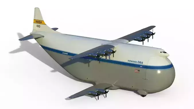 Howard DH-100 DBA 3D model