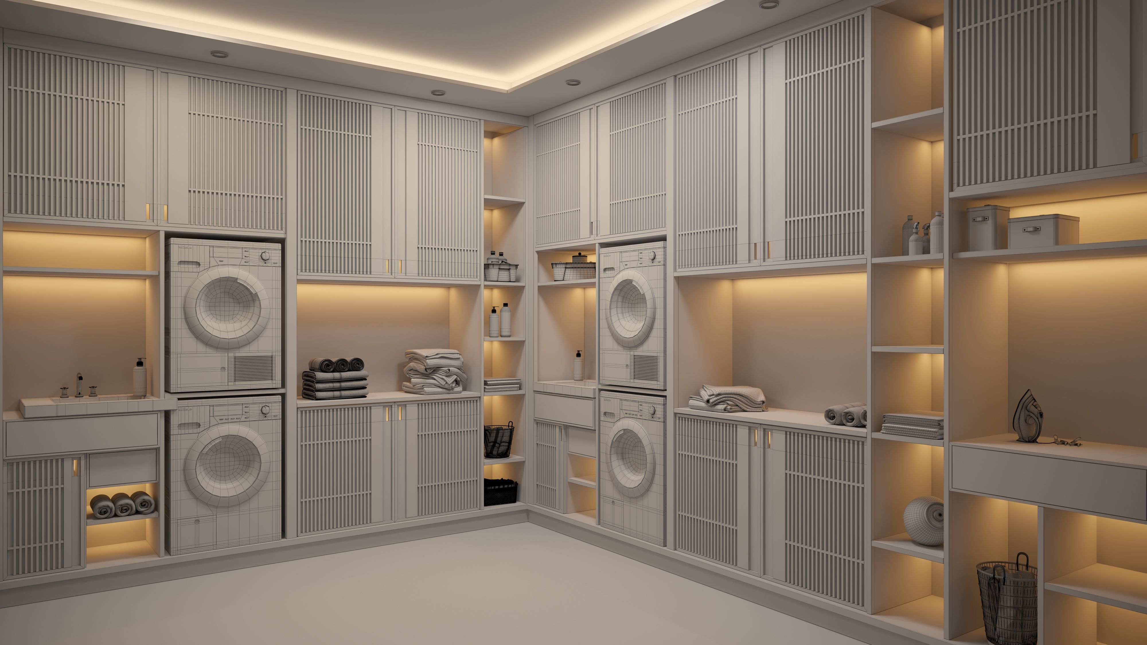 laundry room 3d model  3D model_6