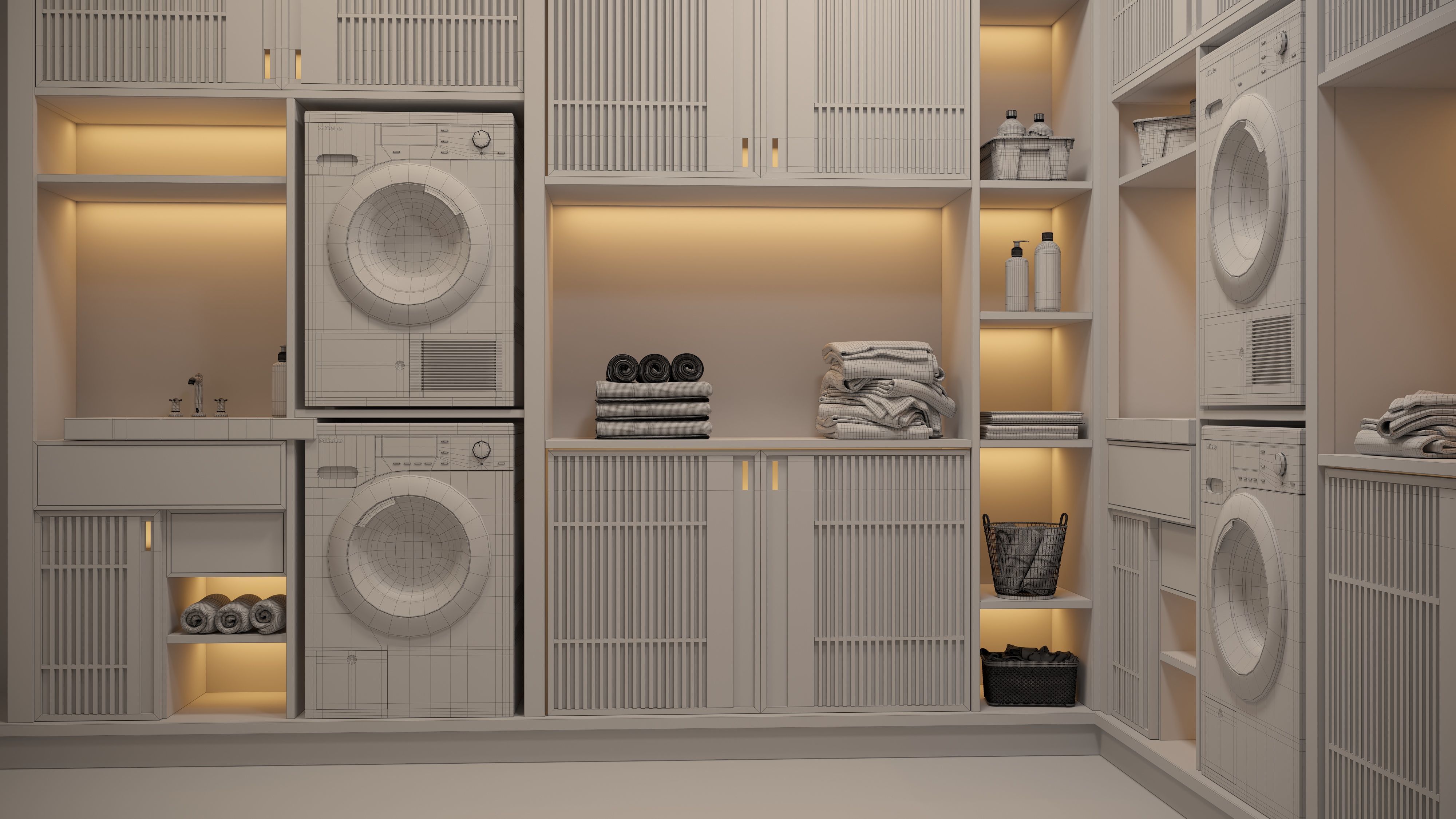 laundry room 3d model  3D model_5