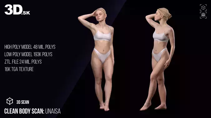 Clean Body Scan Unaisa Underwear