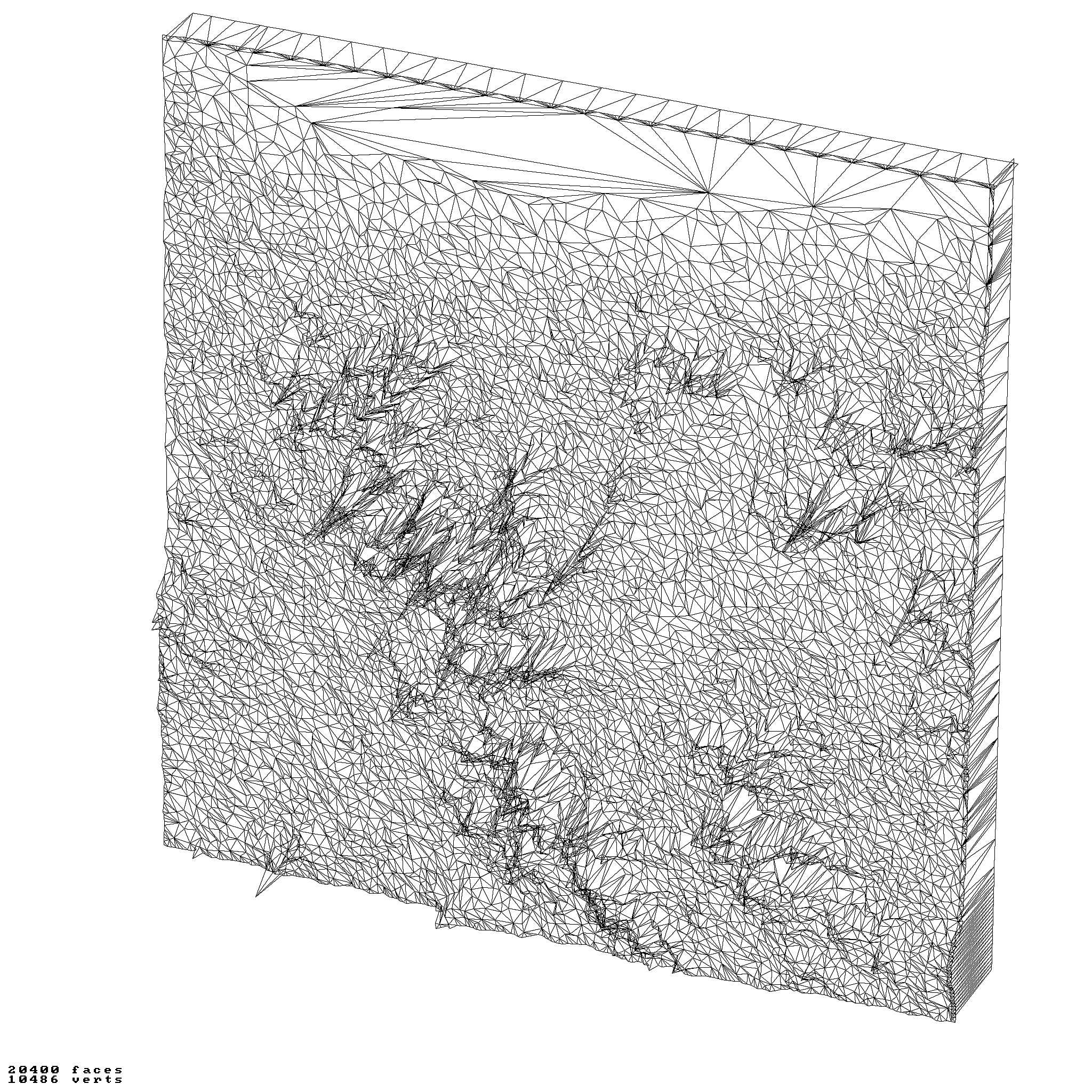 Suriname topography collection 3D print model_8