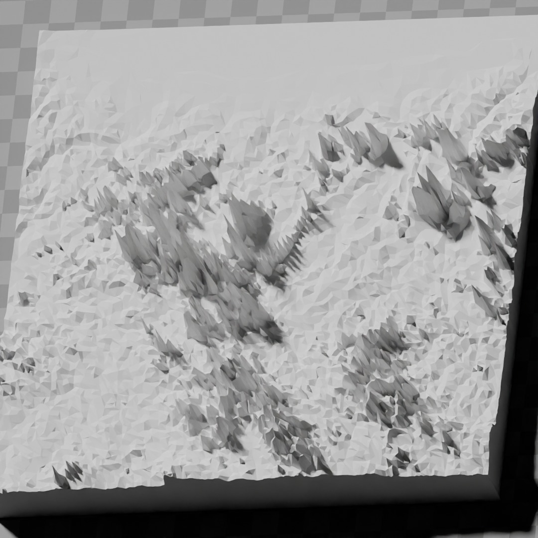 Suriname topography collection 3D print model_6