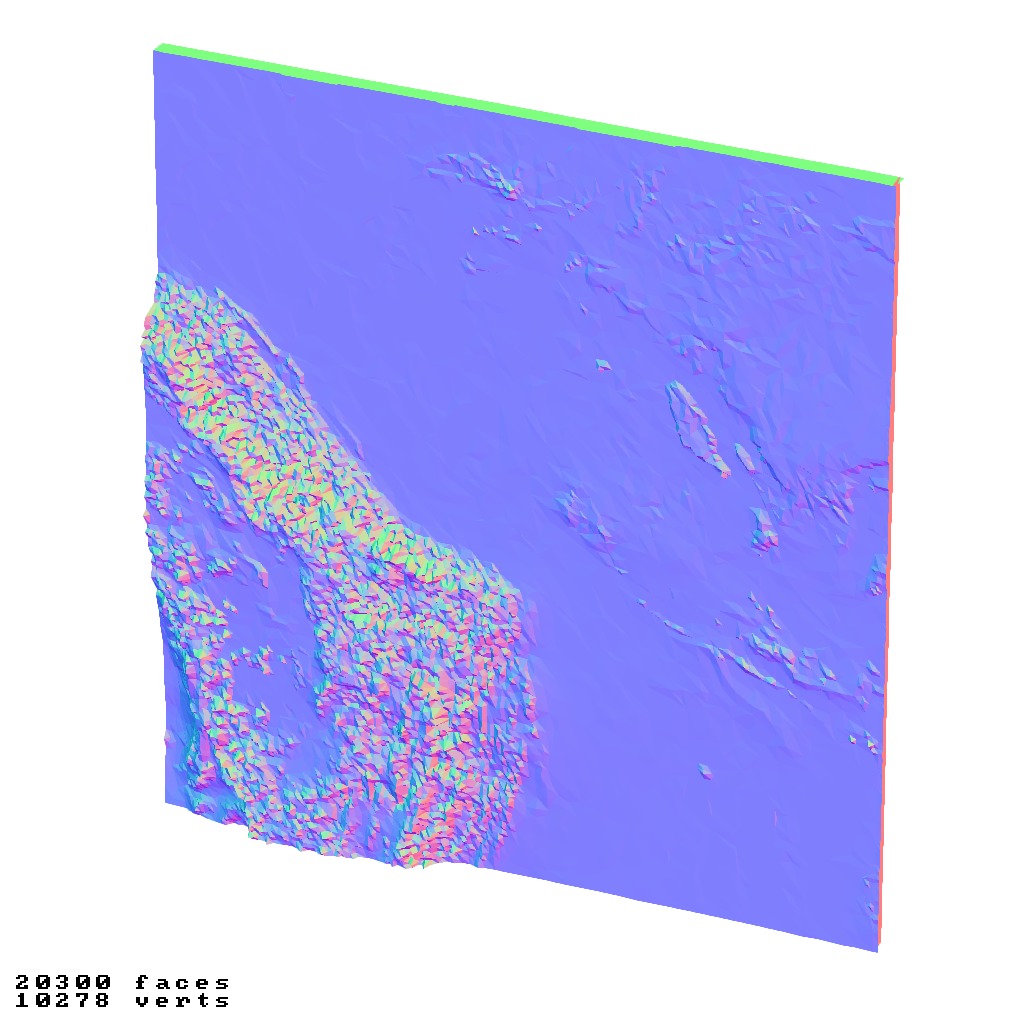 Bolivia topographic relief maps collection 3D print model_7