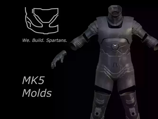 MK V molds 3d print files 3D print model
