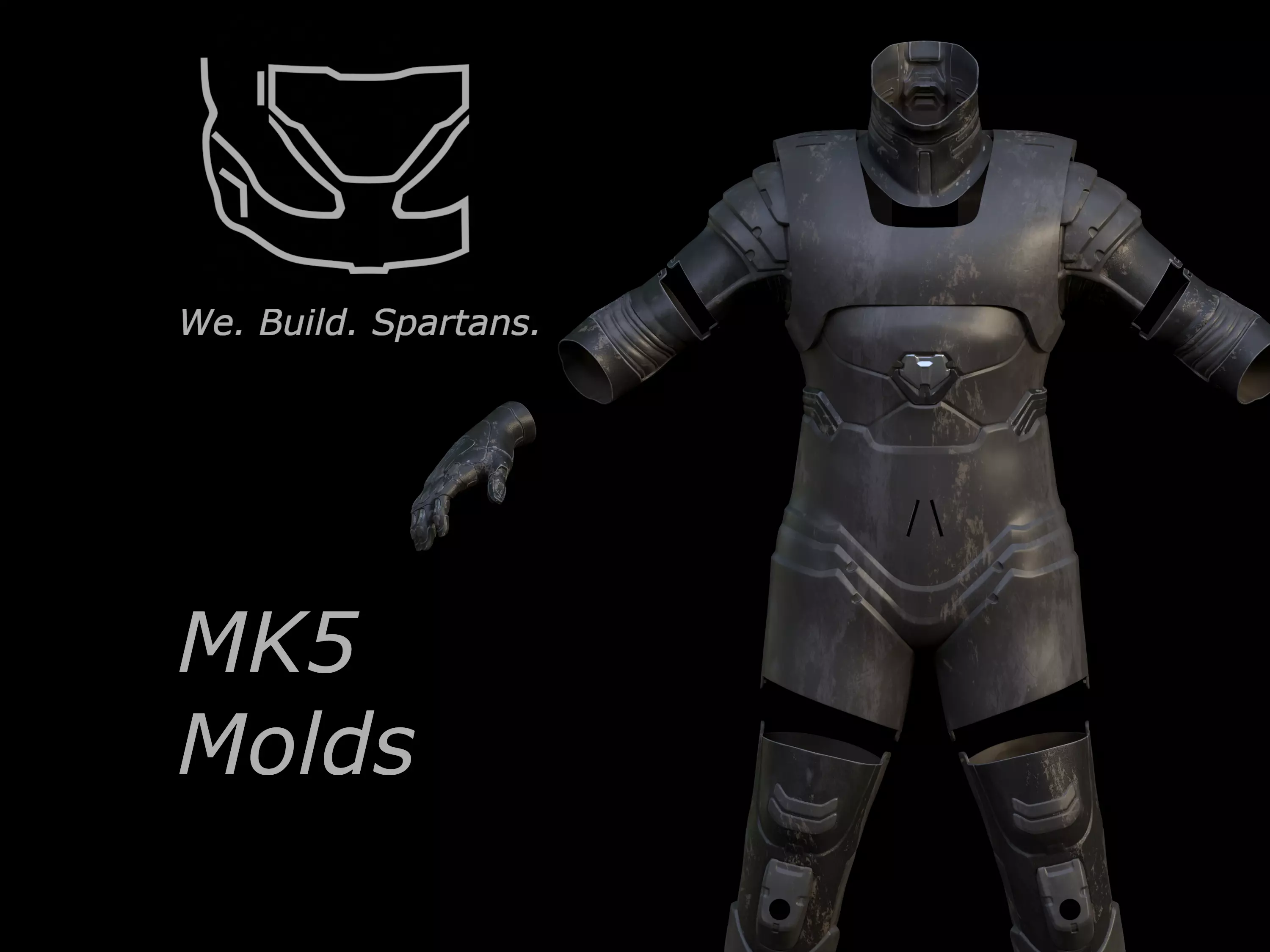 MK V molds 3d print files 3D print model