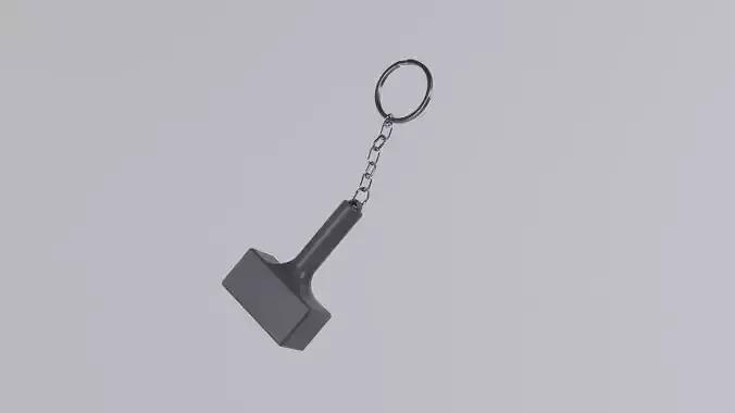 Hammer Keychain